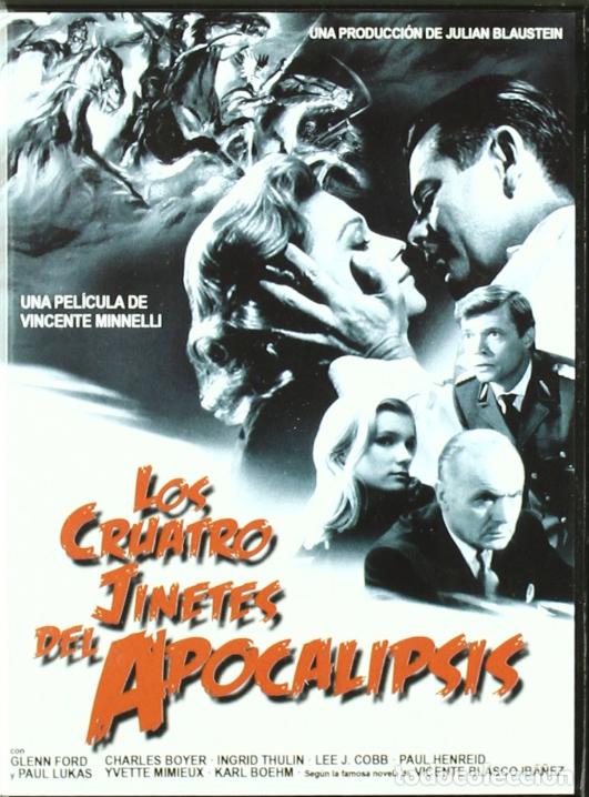 Cine: Los Cuatro Jinetes del Apocalipsis DVD Como nuevo