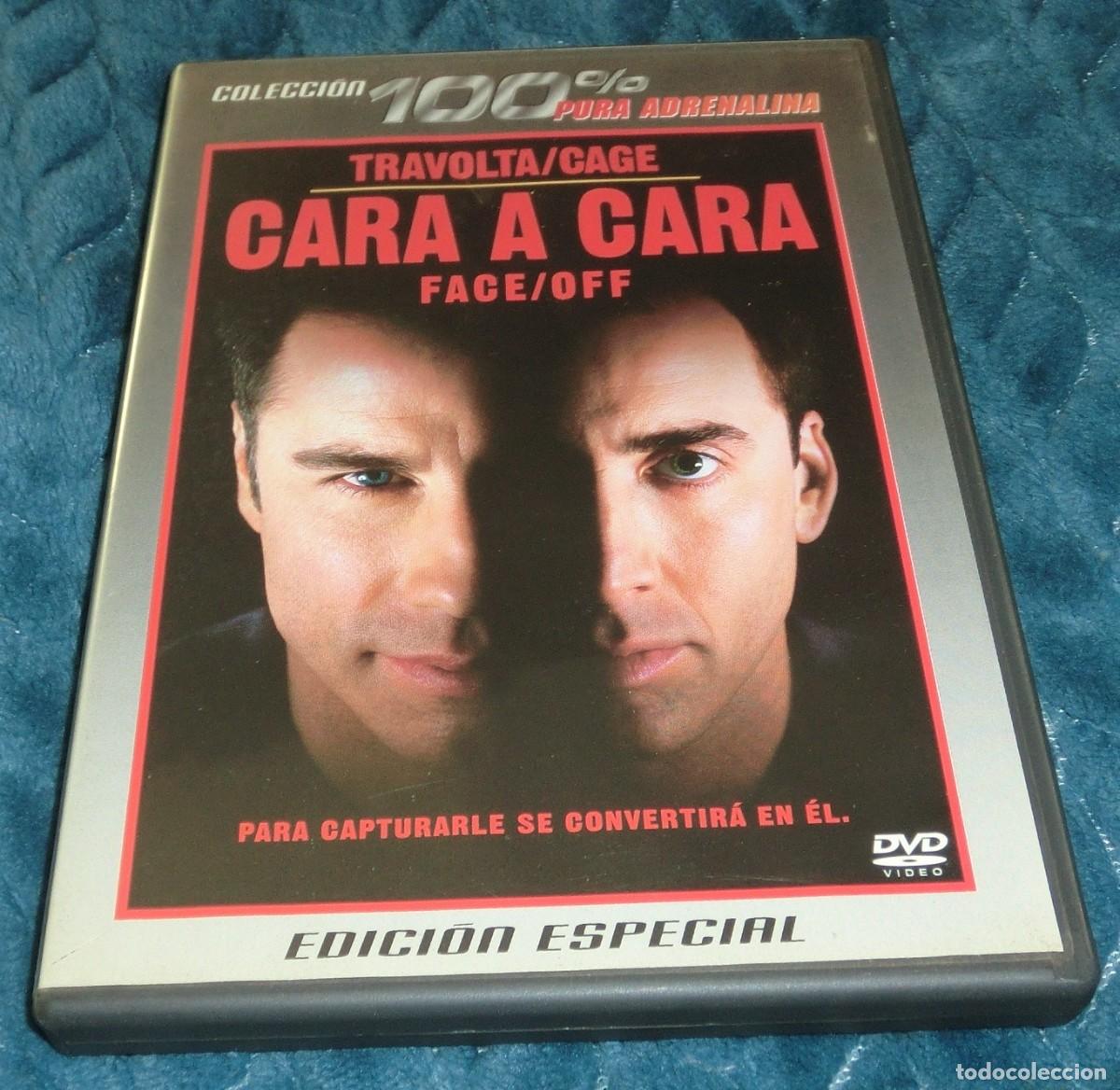 Cine: DVD CARA A CARA (FACE/OFF) EDICI&Oacute;N.ESPECIAL- TRAVOLTA/CAGE (PERFECTO ESTADO-UN S&Oacute;LO USO)