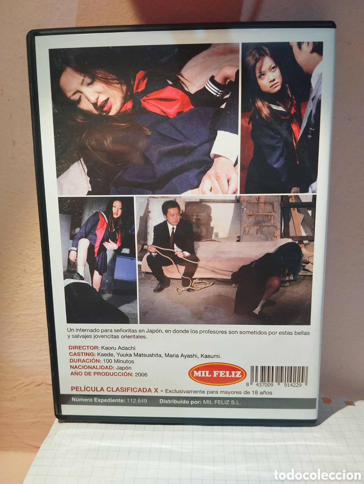 Cine: DVD adultos dominacion y kaos en las aulas