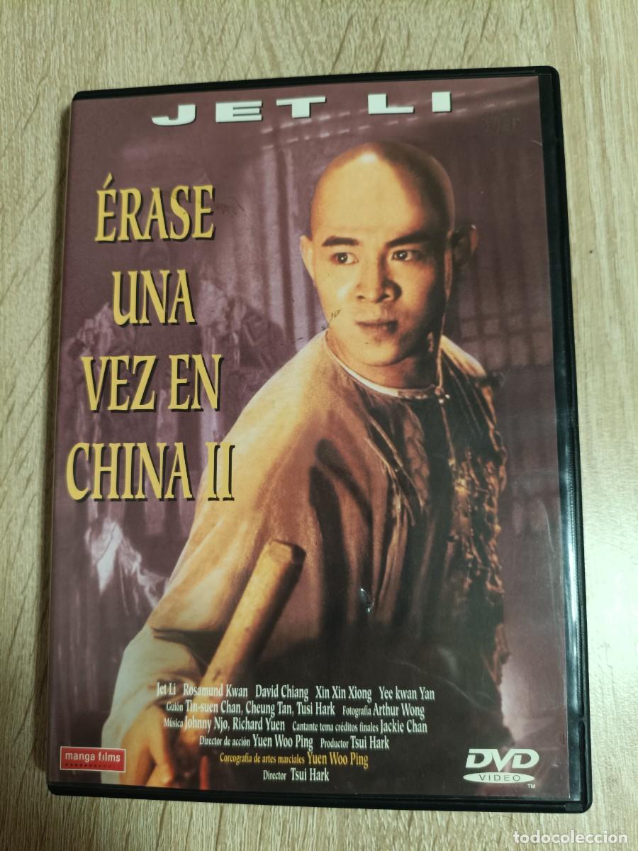 Cine: DVD - ERASE UNA VEZ EN CHINA II - Jet Li, Rosamund Kwan, Donnie Yen, Tsui Hark