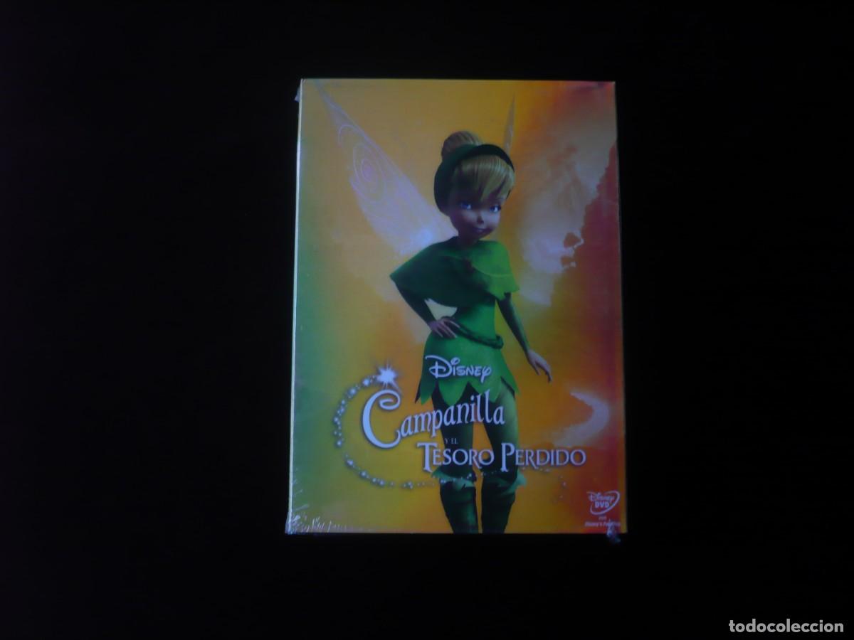 Cine: campanilla y el tesoro perdido - edicion con sobrecubierta de carton - dvd nuevo precintado