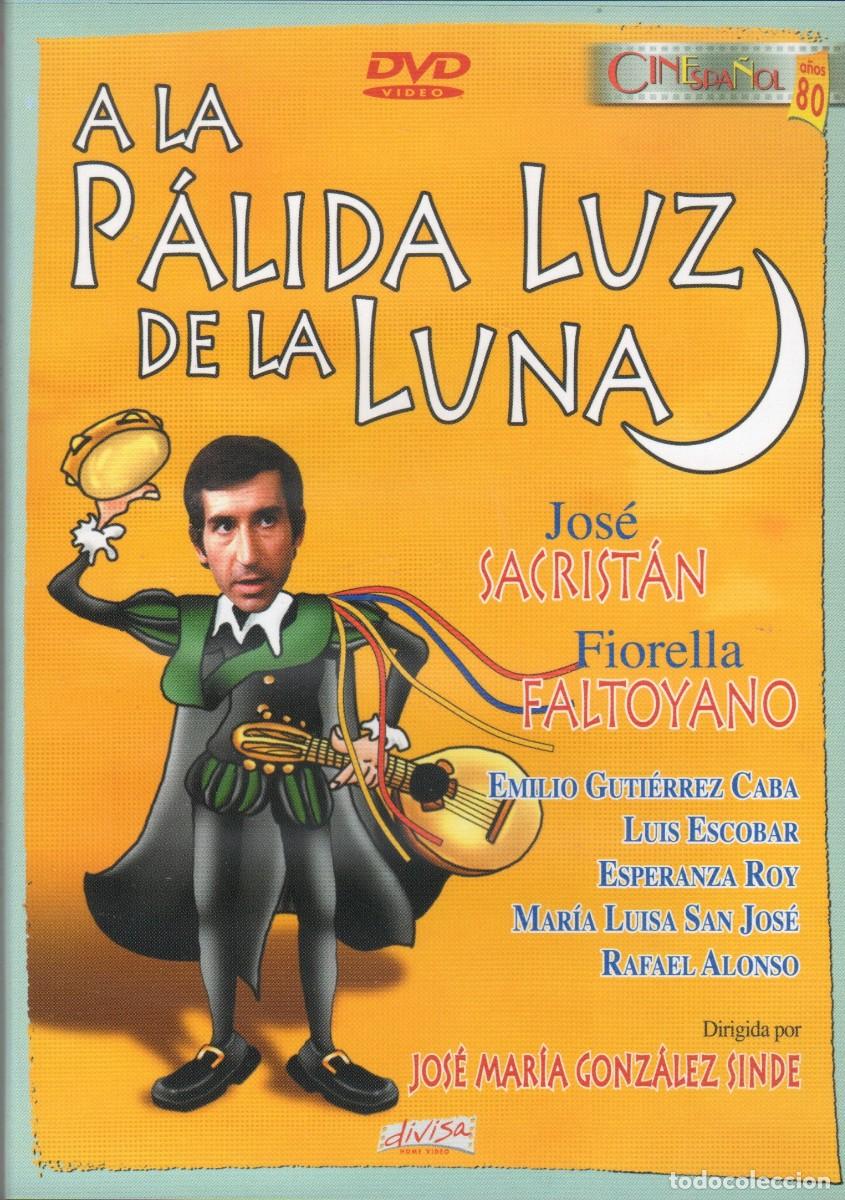 Cine: A la p&aacute;lida luz de la luna 1985 DVD Jose Sacrist&aacute;n Luis Escobar Esperanza Roy