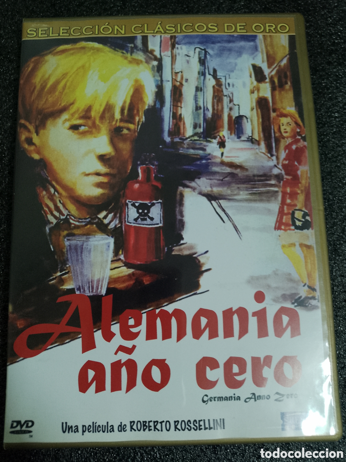 Cine: ALEMANIA A&Ntilde;O CERO - DE ROBERTO ROSSELLINI - DVD