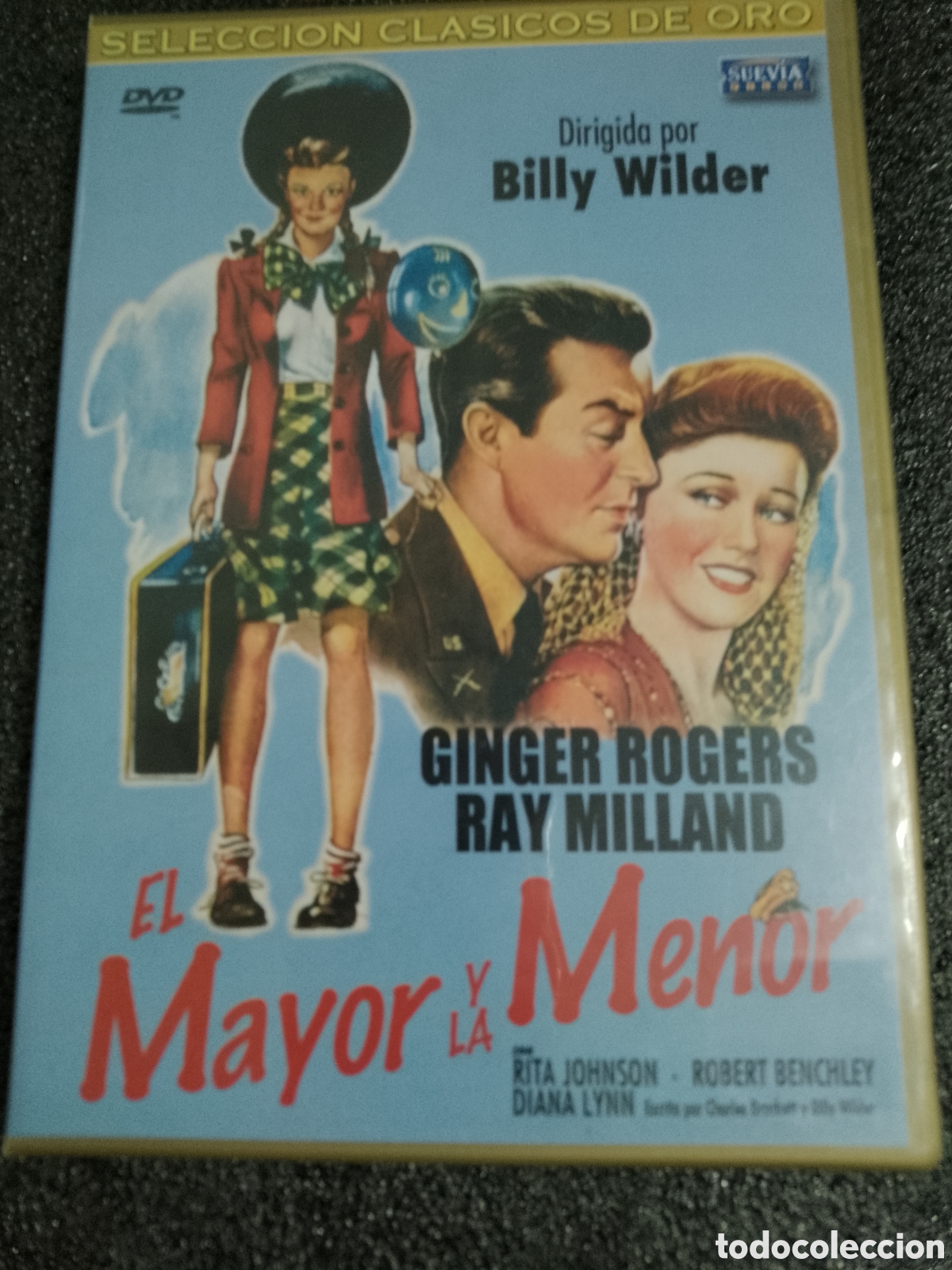 Cine: EL MAYOR Y LA MENOR - GINGER ROGERS - DVD