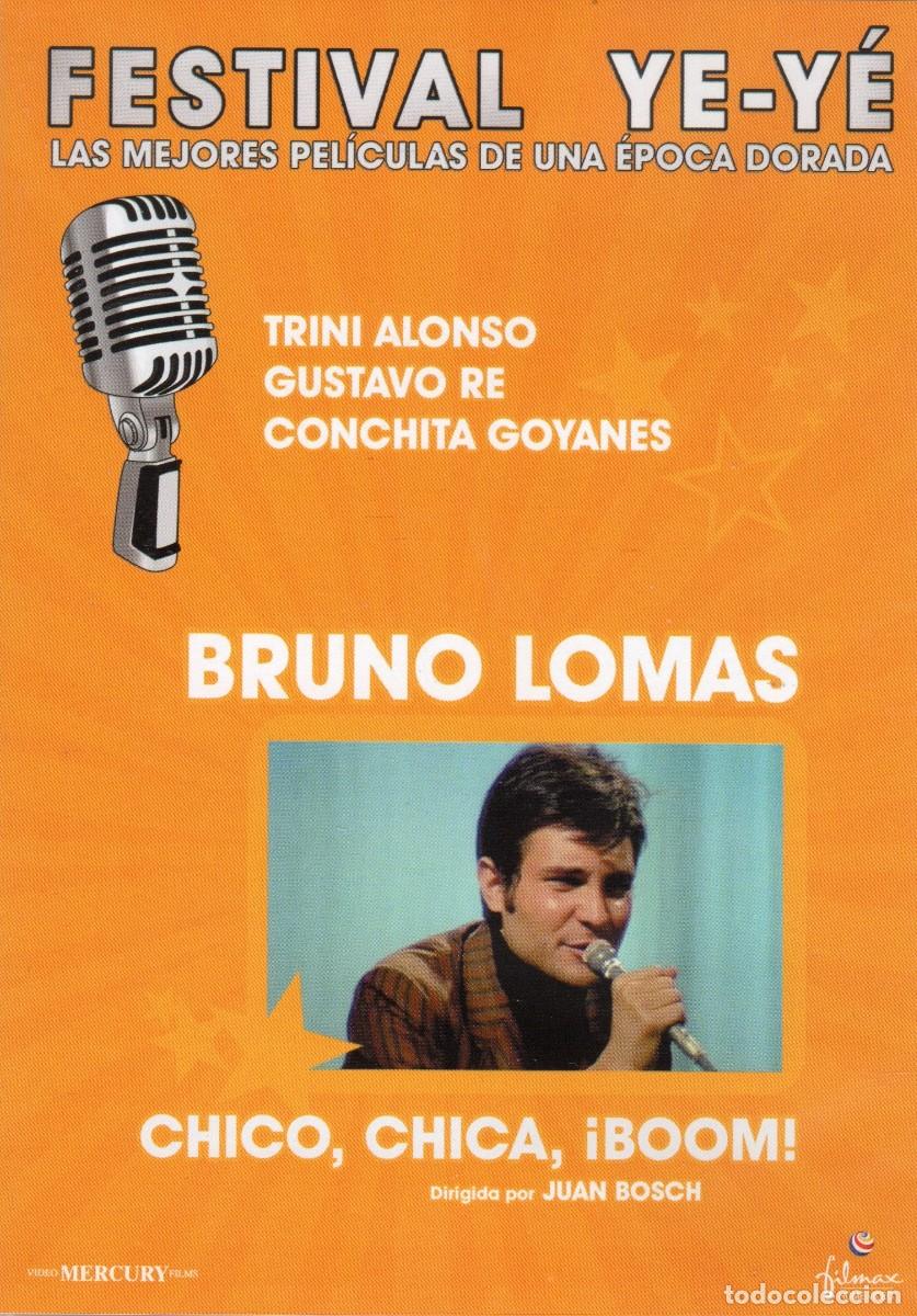 Cine: Chico chica Boom 1969 DVD Juan Bosch Bruno Lomas Trini Alonso