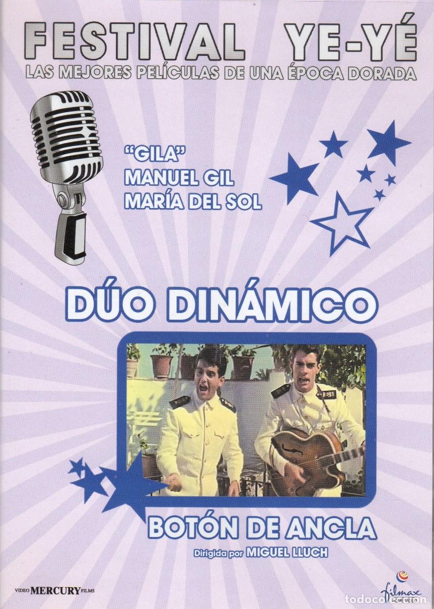 Cine: Bot&oacute;n de ancla 1960 DVD Duo Din&aacute;mico Gila Maria del Sol