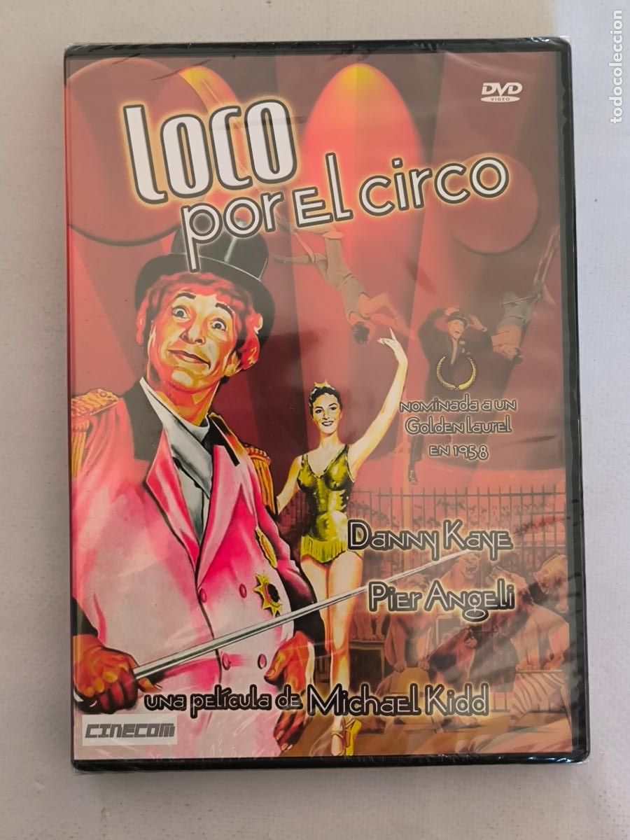 Cine: DVD LOCO POR EL CIRCO - MICHAEL KIDD - NUEVO, PRECINTADO (2Pw)