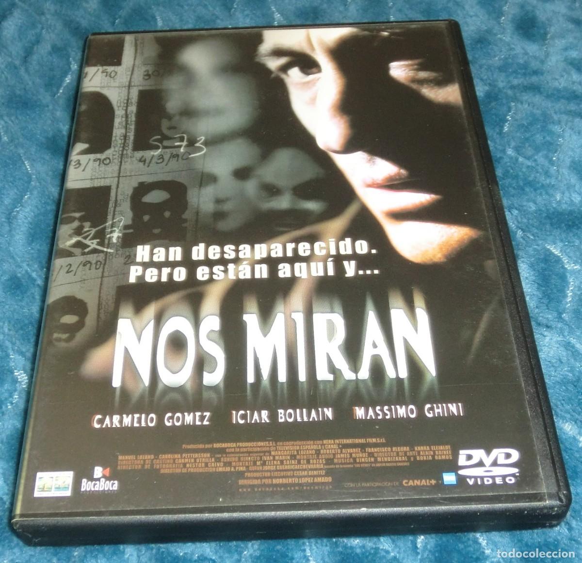 Cine: DVD NOS MIRAN - CARMELO GOMEZ (DE COLECCIONISTA - PERFECTO ESTADO - UN S&Oacute;LO USO)