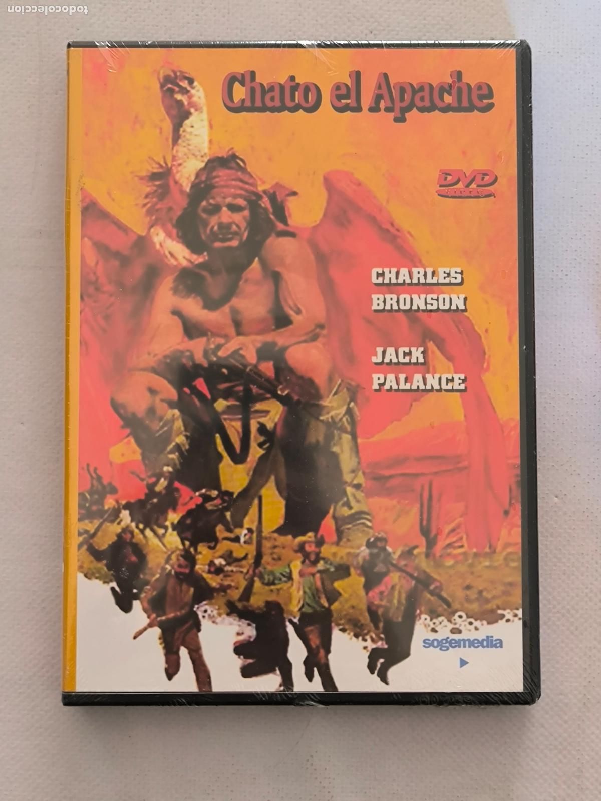 Cine: DVD CHATO EL APACHE - CHARLES BRONSON - NUEVO, PRECINTADO (2P)