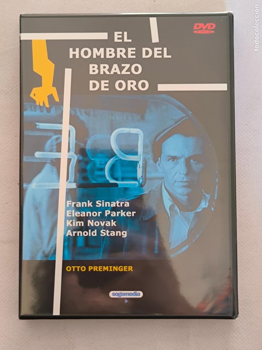 Cine: DVD EL HOMBRE DEL BRAZO DE ORO - FRANK SINATRA - NUEVO, PRECINTADO (2X)
