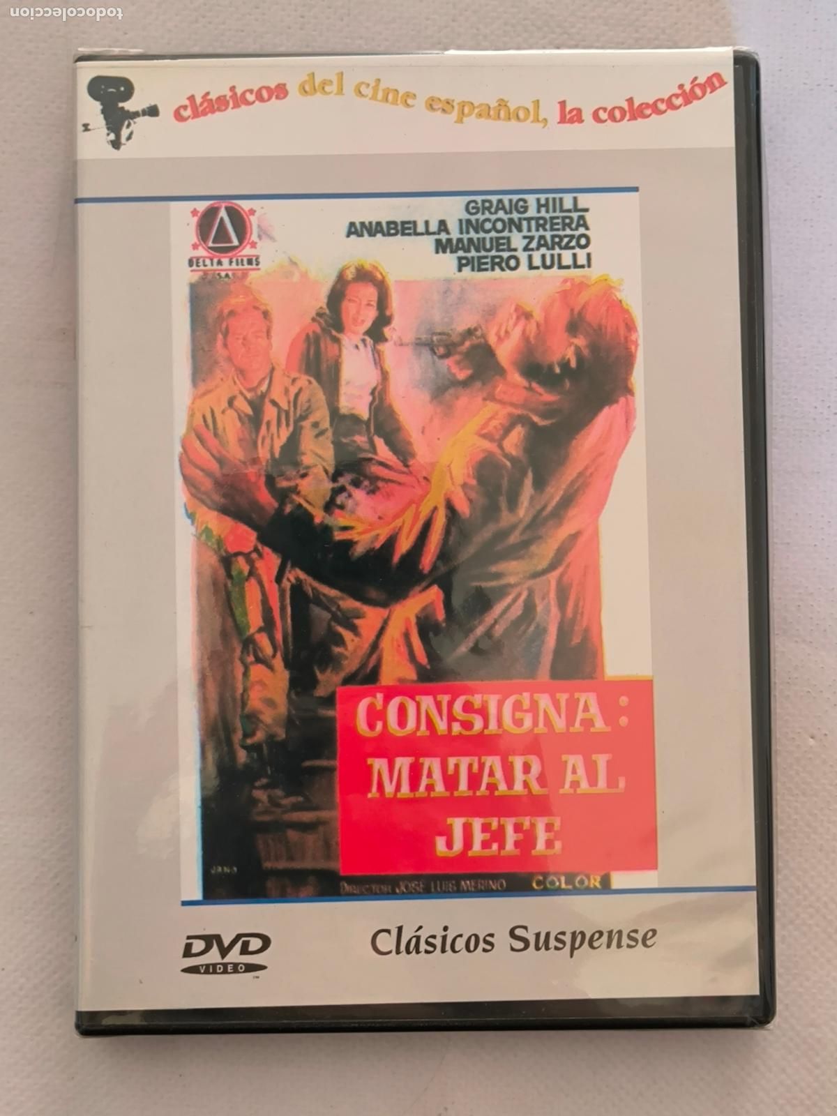 Cine: DVD CONSIGNA: MATAR AL JEFE - GRAIG HILL - NUEVO, PRECINTADO (2X)