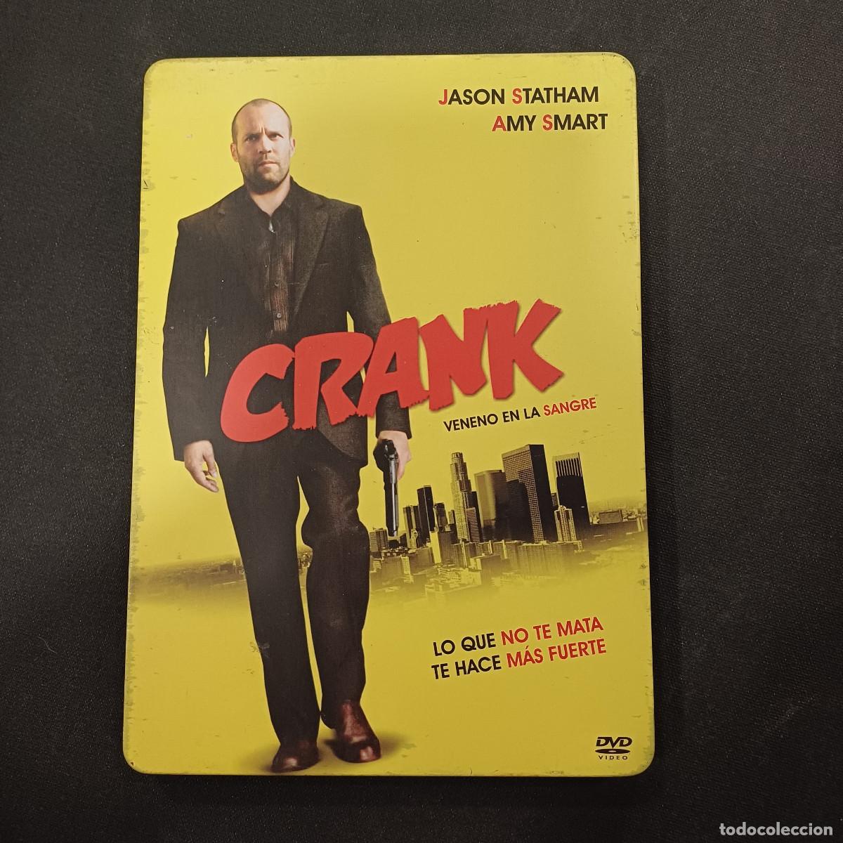 Cine: CRANK/JASON STATHAM/DVD CAJA METALICA.