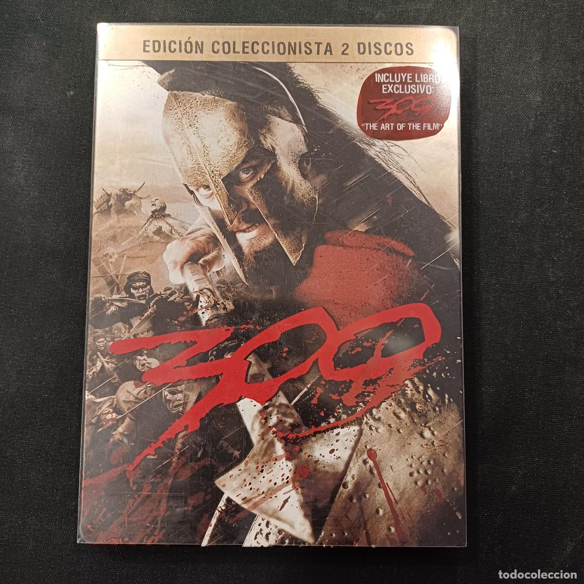 Cine: 300 EDICION COLECCIONISTA/DVD 2 DISCOS+LIBRETO EN CAJA METALICA.