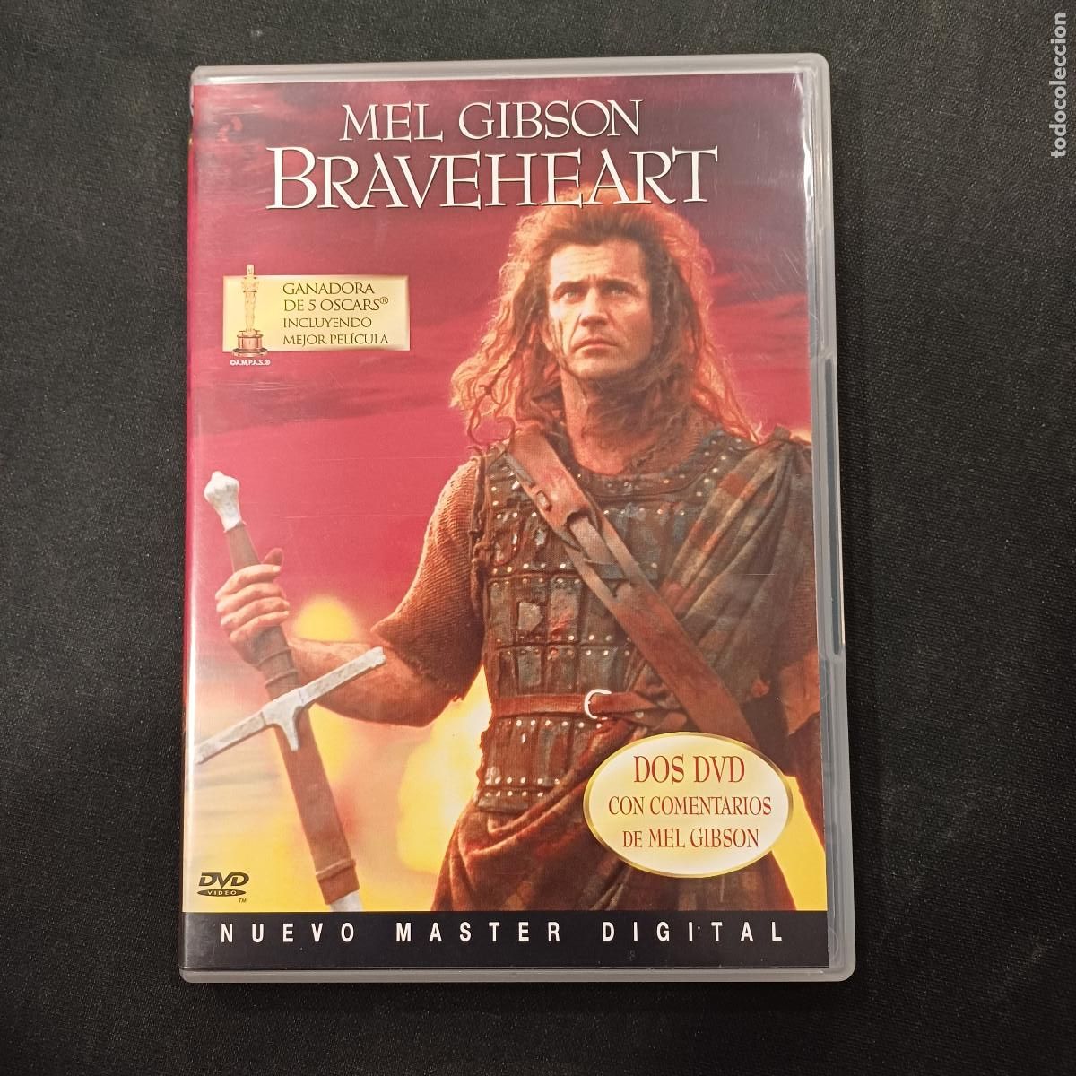 Cine: BRAVEHEART/MEIL GIBSON/DVD 2 DISCOS.