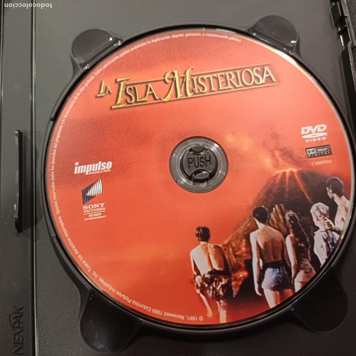 Cine: LA ISLA MISTERIOSA/DVD. - Foto 2