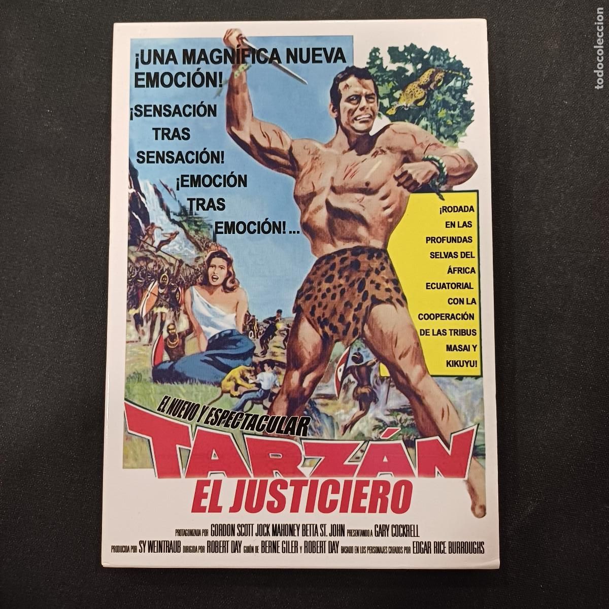 Cine: TARZAN EL JUSTICIERO/DVD.