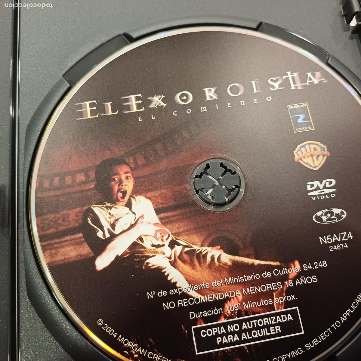 Cine: EL EXORCISTA/EL COMIENZO/DVD. - Foto 2