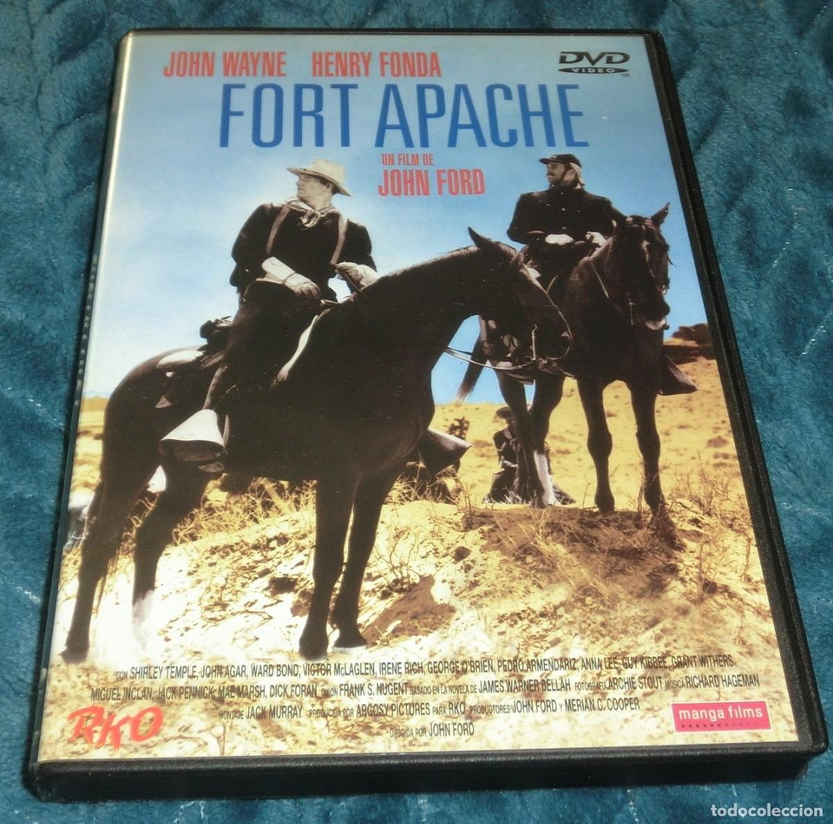 Cine: DVD FORT APACHE - JOHN WAYNE / HENRY FONDA (DE COLECCIONISTA - PERFECTO ESTADO - UN S&Oacute;LO USO)