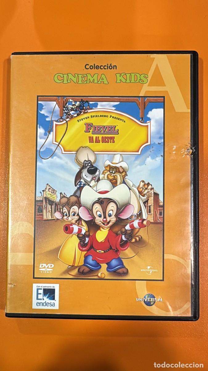 Cine: Fievel &rdquo;Va al Oeste&rdquo; [DVD] (1991) COL. CINEMA KIDS