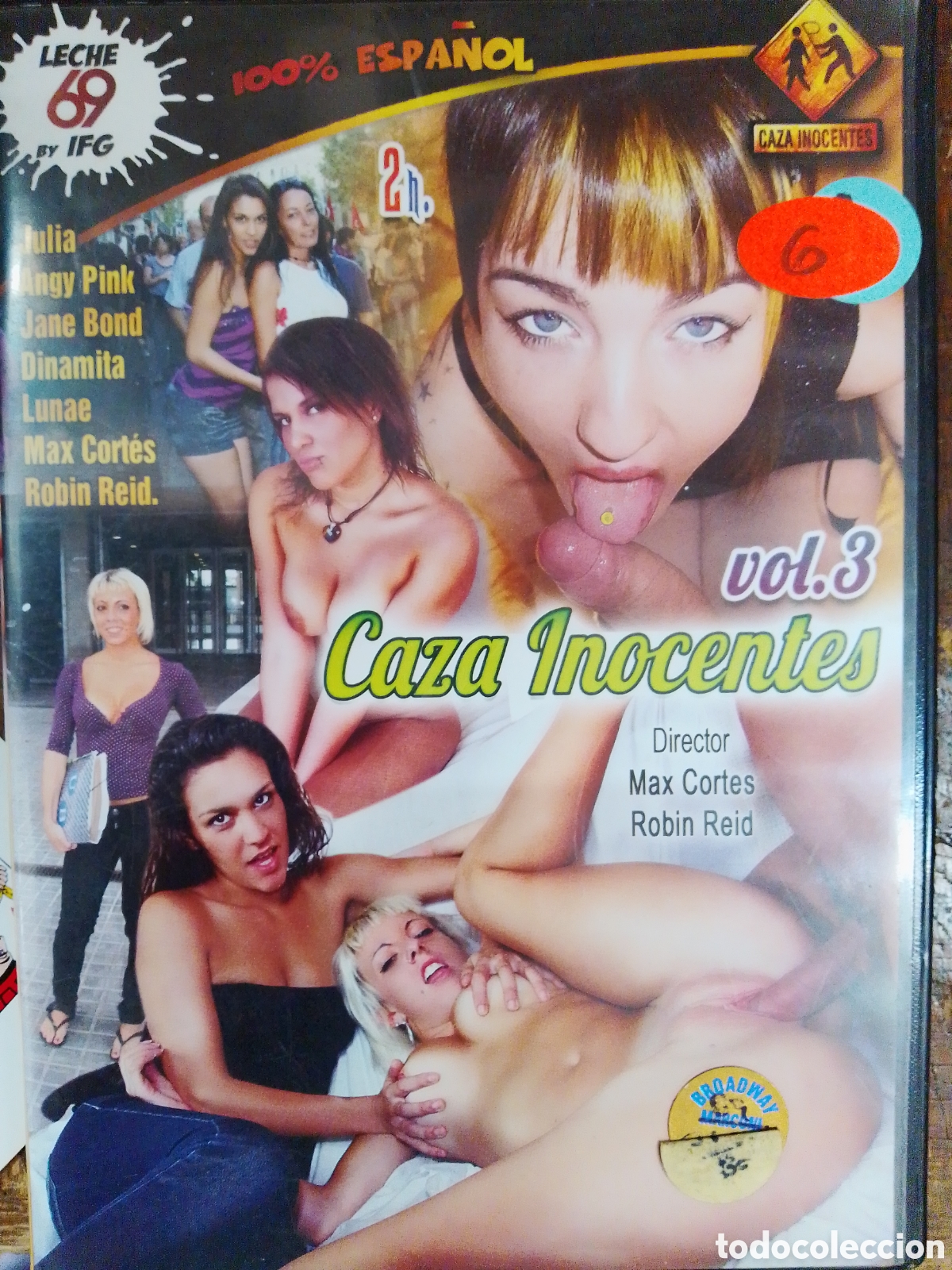 Cine: CAZA INOCENTES VOL. 3. CORTES, MAX - REID, ROBIN. LECHE 69. APEOGA. 2000