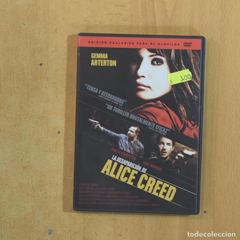 Cin&eacute;ma: ALICE CREED - DVD - &iexcl;Precios ajustados, revisa mi tienda!