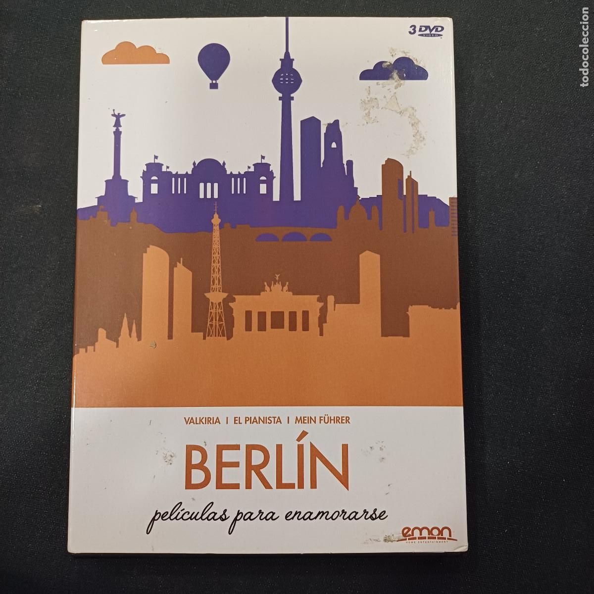 Cine: BERLIN/PELICULAS PARA ENAMORARSE/DVD 3 DISCOS.