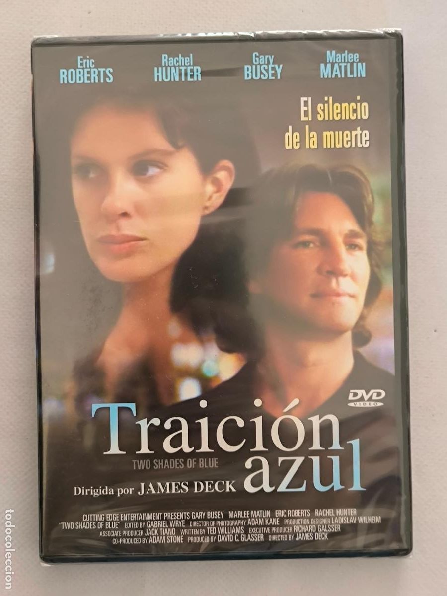 Cine: DVD TRAICION AZUL - EL SILENCIO DE LA MUERTE - JAMES DECK - NUEVO, PRECINTADO (3&Ntilde;)