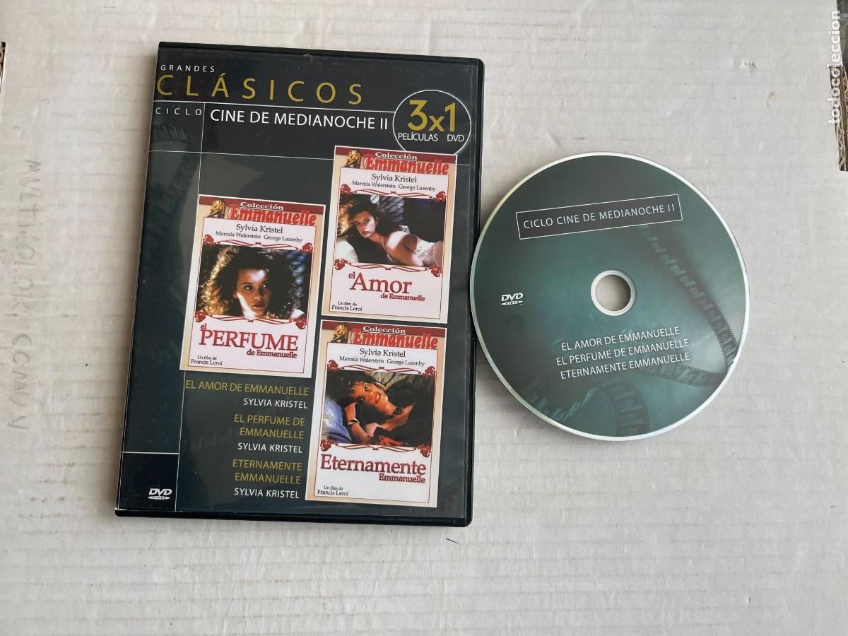 Cine: CICLO CINE DE MEDIANOCHE 3 PELICULAS CAJA SLIM KREATEN EMMANUELLE