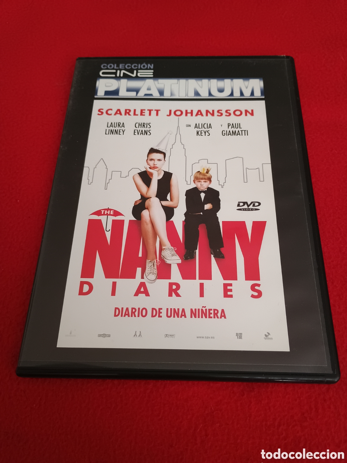 Cinema: Dvd diario de una ni&ntilde;era (nanny diaries) - Scarlett johansson Chris Evans Laura Linney Paul giamatti