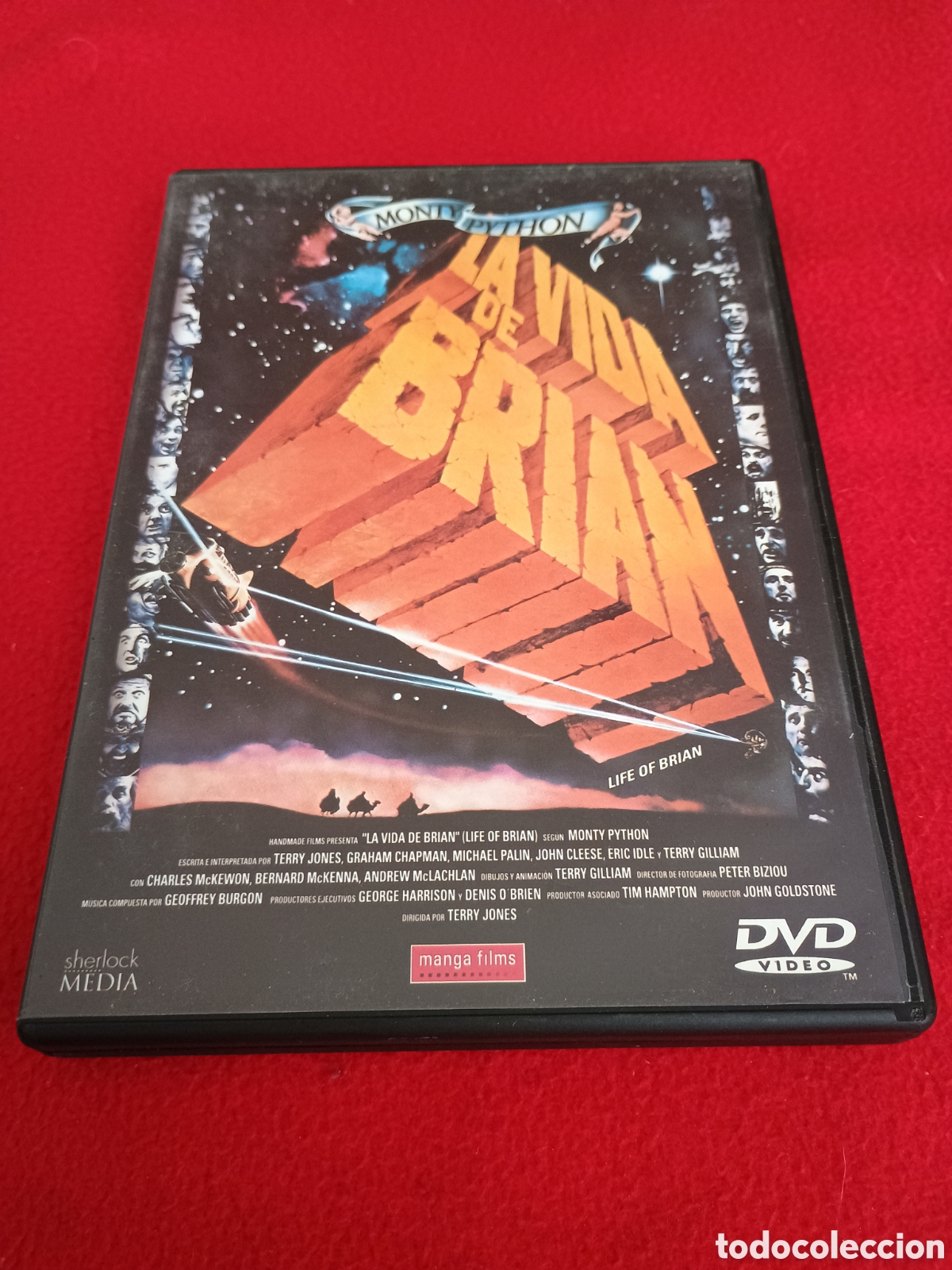 Cine: Dvd la vida de Brian - Monty python John Cleese Terry gilliam Michael palin