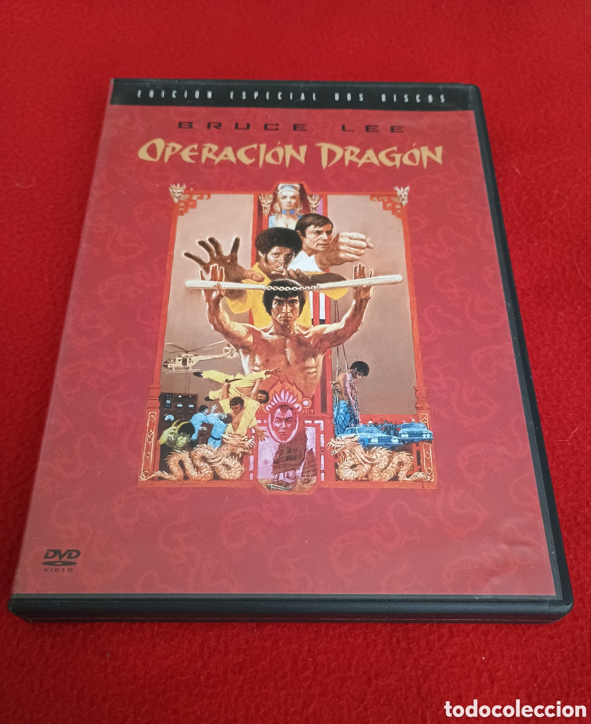 Cine: Dvd operaci&oacute;n drag&oacute;n (2 discos) bruce lee
