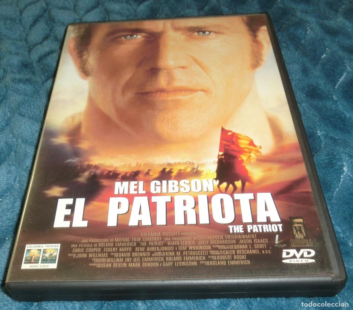 Cine: DVD EL PATRIOTA - MEL GIBSON (DE COLECCIONISTA - PERFECTO ESTADO - UN S&Oacute;LO USO)