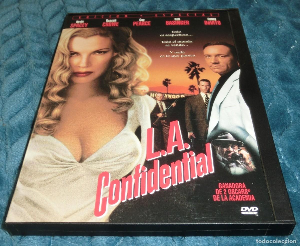 Cine: DVD L.A. CONFIDENTIAL-KEVIN SPACEY/RUSSELL CROWE (DE COLECCIONISTA - PERFECTO ESTADO - UN S&Oacute;LO USO)