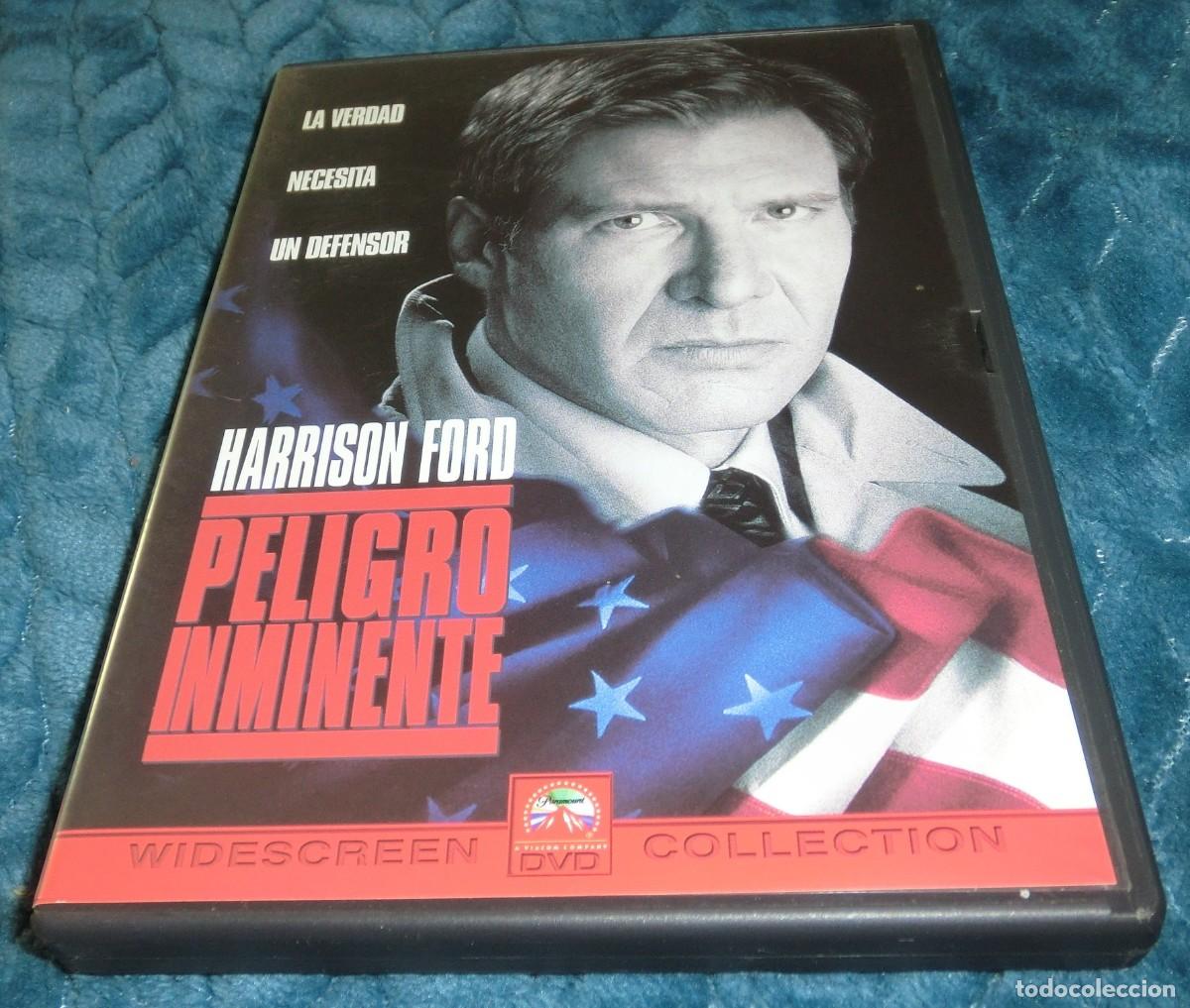 Cine: DVD PELIGRO INMINENTE - HARRISON FORD (DE COLECCIONISTA - PERFECTO ESTADO - UN S&Oacute;LO USO)