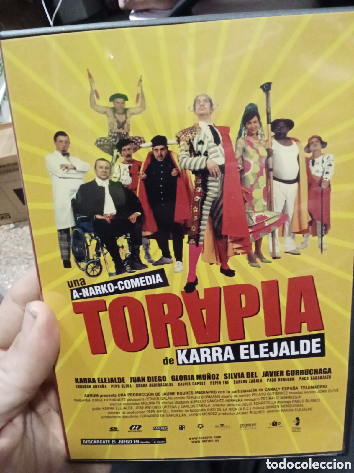 Cine: DVD Torapia de Karra Elejalde