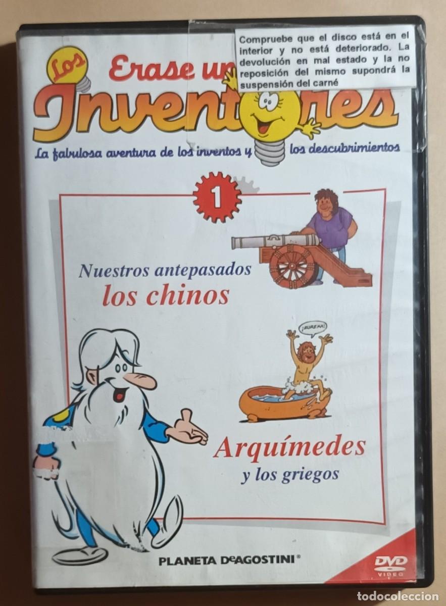 Cine: DVD - &Eacute;RASE UNA VEZ LOS INVENTORES N&ordm; 1 - ED. PLANETA