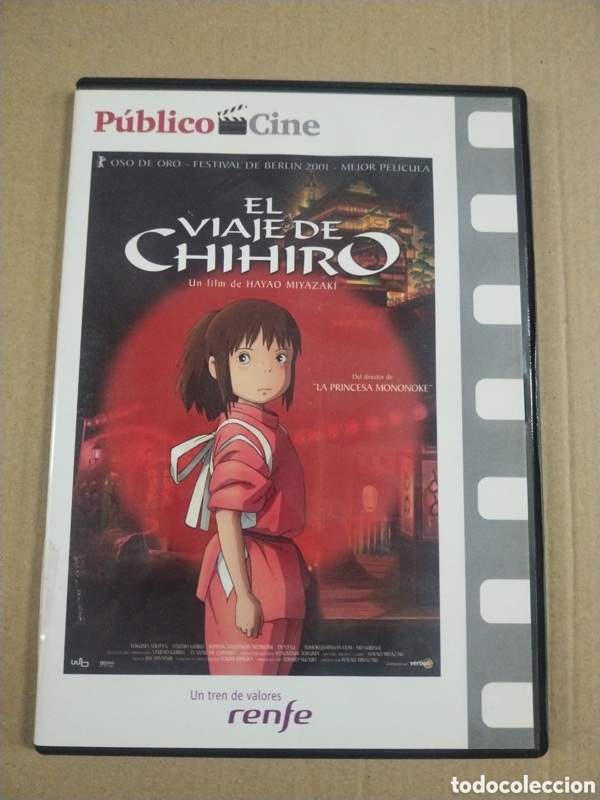 Cinema: El viaje de Chihiro. CINE P&Uacute;BLICO. CAJA SLIM. DVD