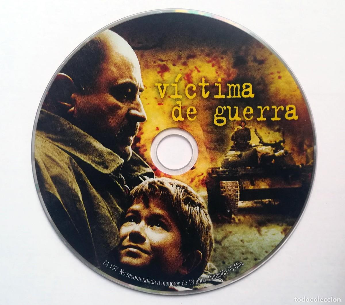 Cine: TODODVD: V&iacute;ctima de guerra. Solo disco.