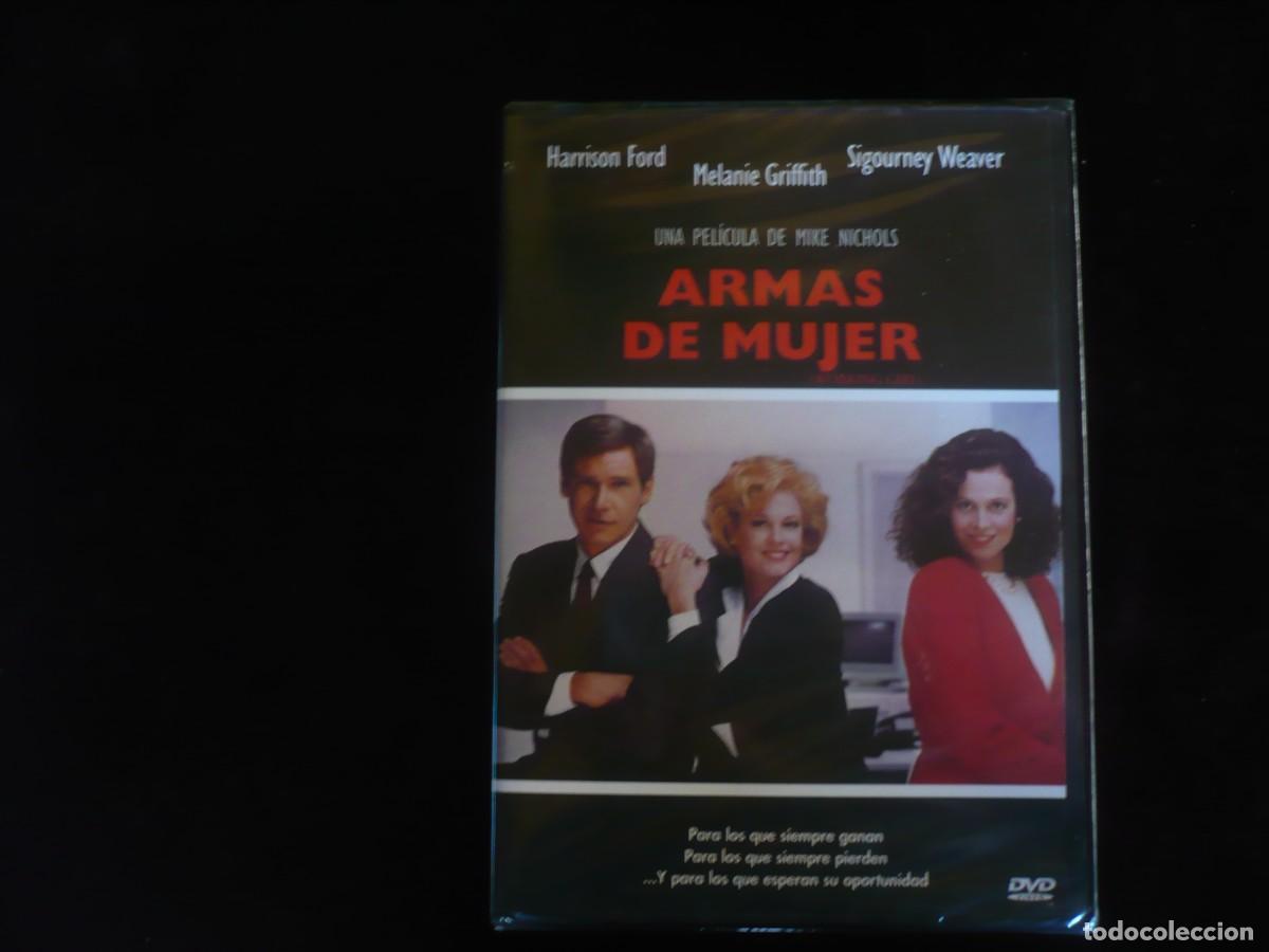 Cine: armas de mujer - harrison ford u melanie griffith - dvd nuevo precintado