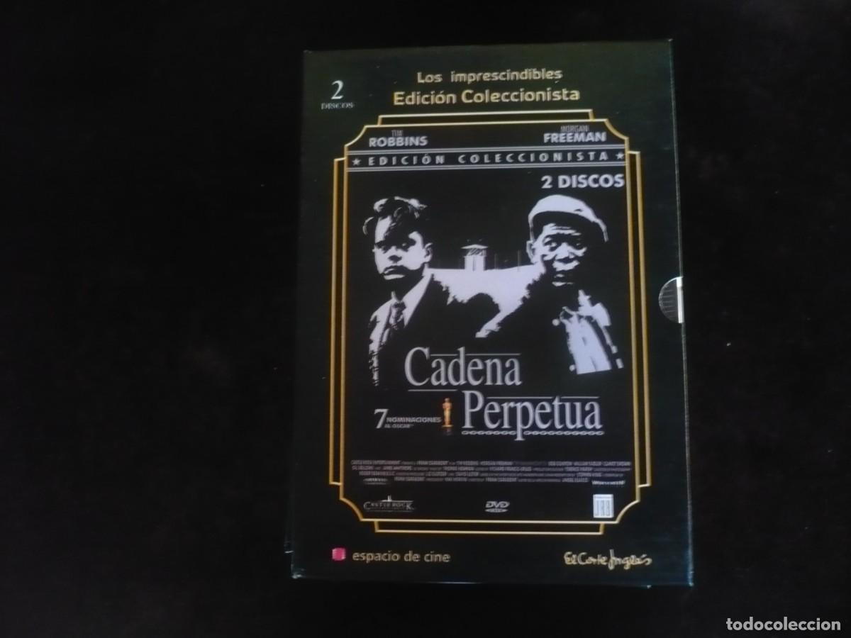 Cine: cadena perpetua - edicion coleccionista con 2 discos y librito - dvd como nuevos