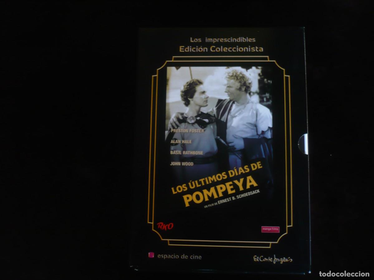 Cine: los ultimos dias de pompeya - edicion coleccionista con librito - dvd como nuevos