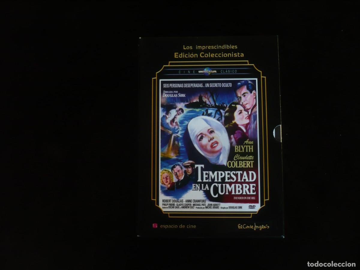Cine: tempestad en la cumbre - edicion coleccionista con librito - dvd como nuevo