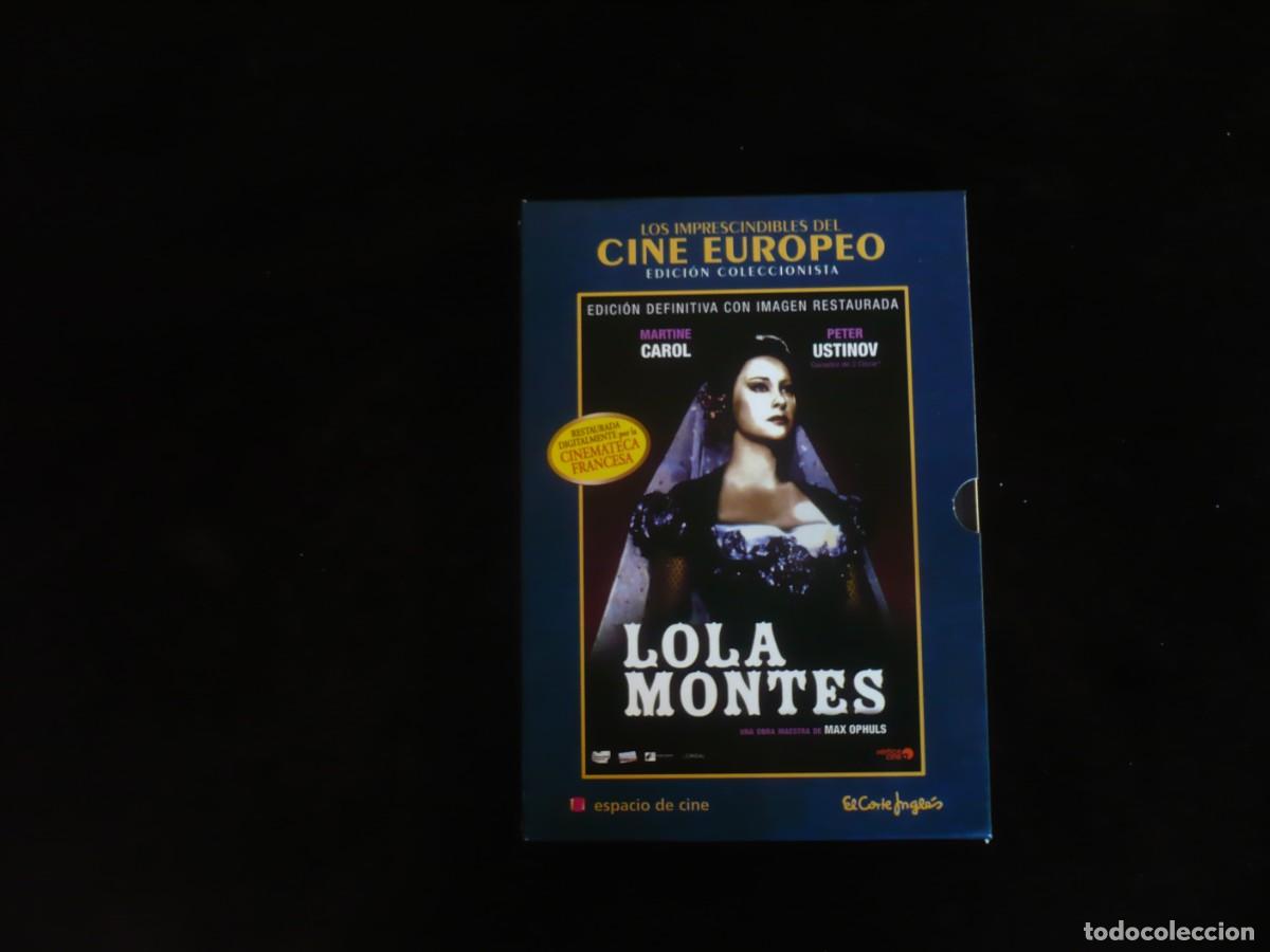 Cine: lola montes - edicion coleccionista con librito - dvd como nuevo