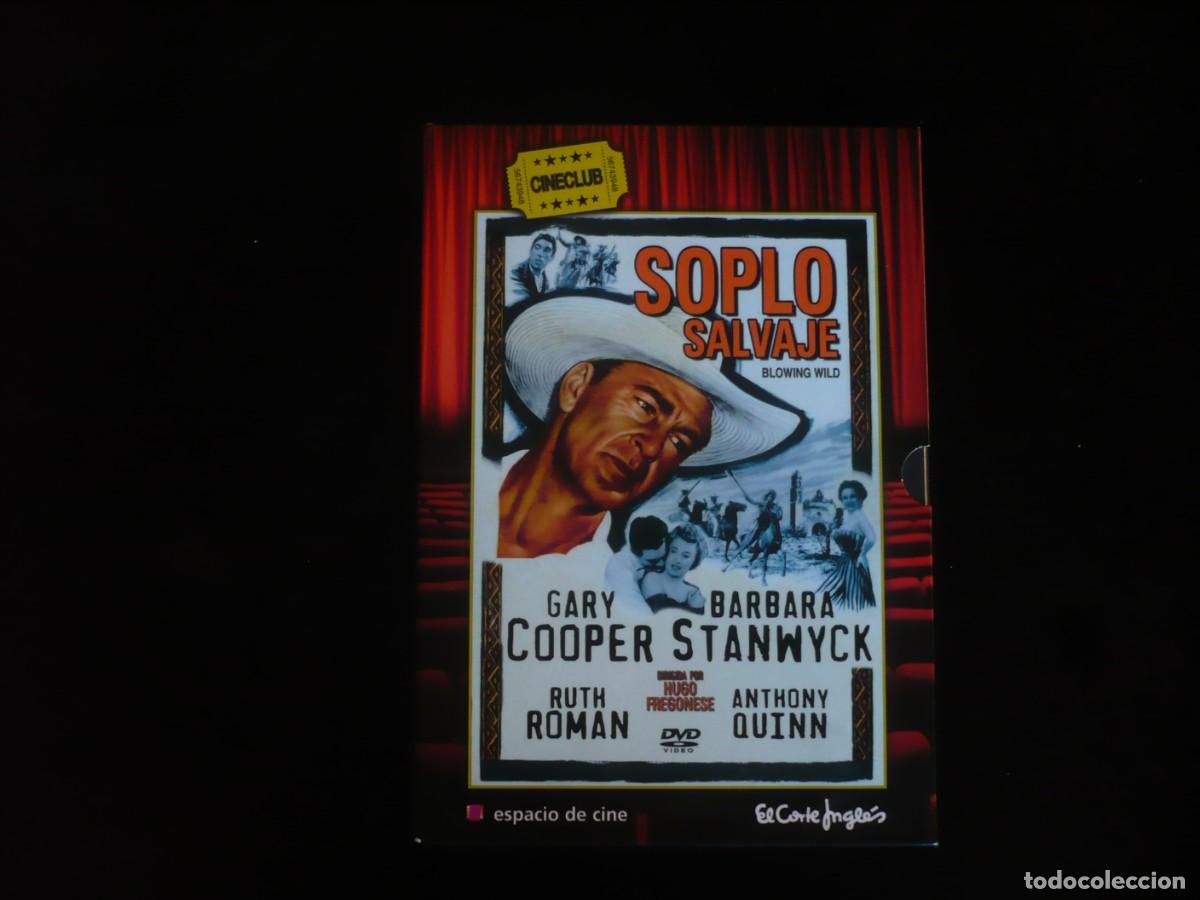 Cine: soplo salvaje - gary cooper - edicion coleccionista con librito - dvd como nuevo