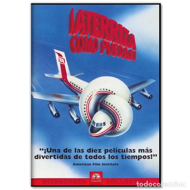 Cine: ATERRIZA COMO PUEDAS DVD (Comedia, De Culto)