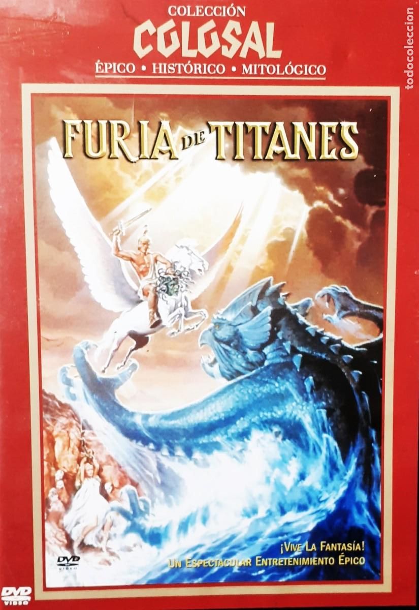 Cine: FURIA DE TITANES. CINE EN DVD. COLECCION.