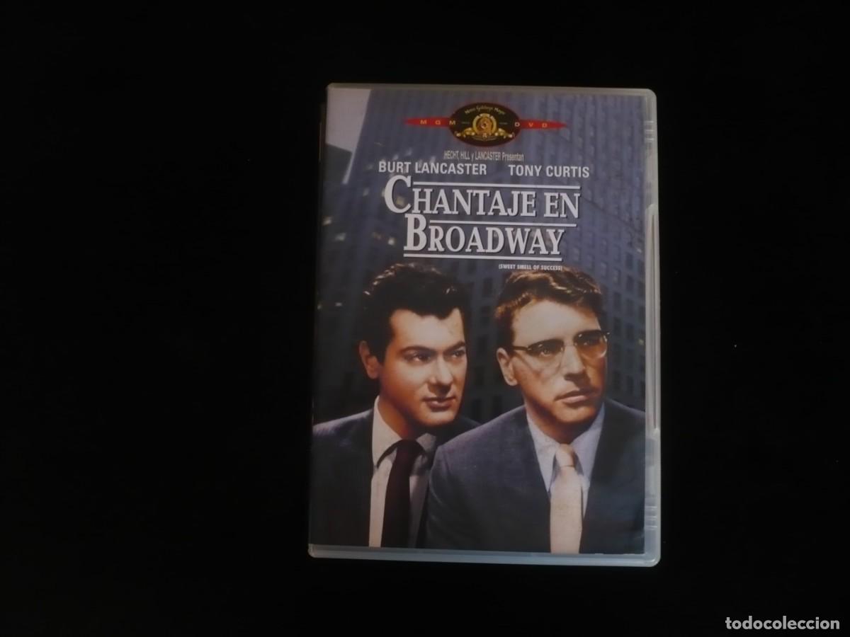 Cine: chantaje en broadway -burt lancaster y tony curtis - dvd casi como nuevo