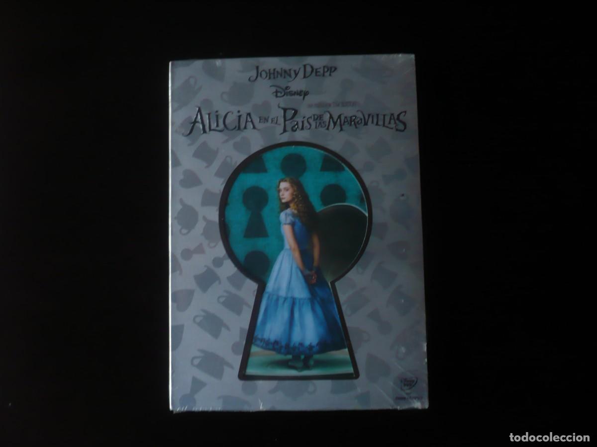 Cine: alicia en el pais de las maravillas - edicion con sobrecubierta de carton - dvd nuevo precintado