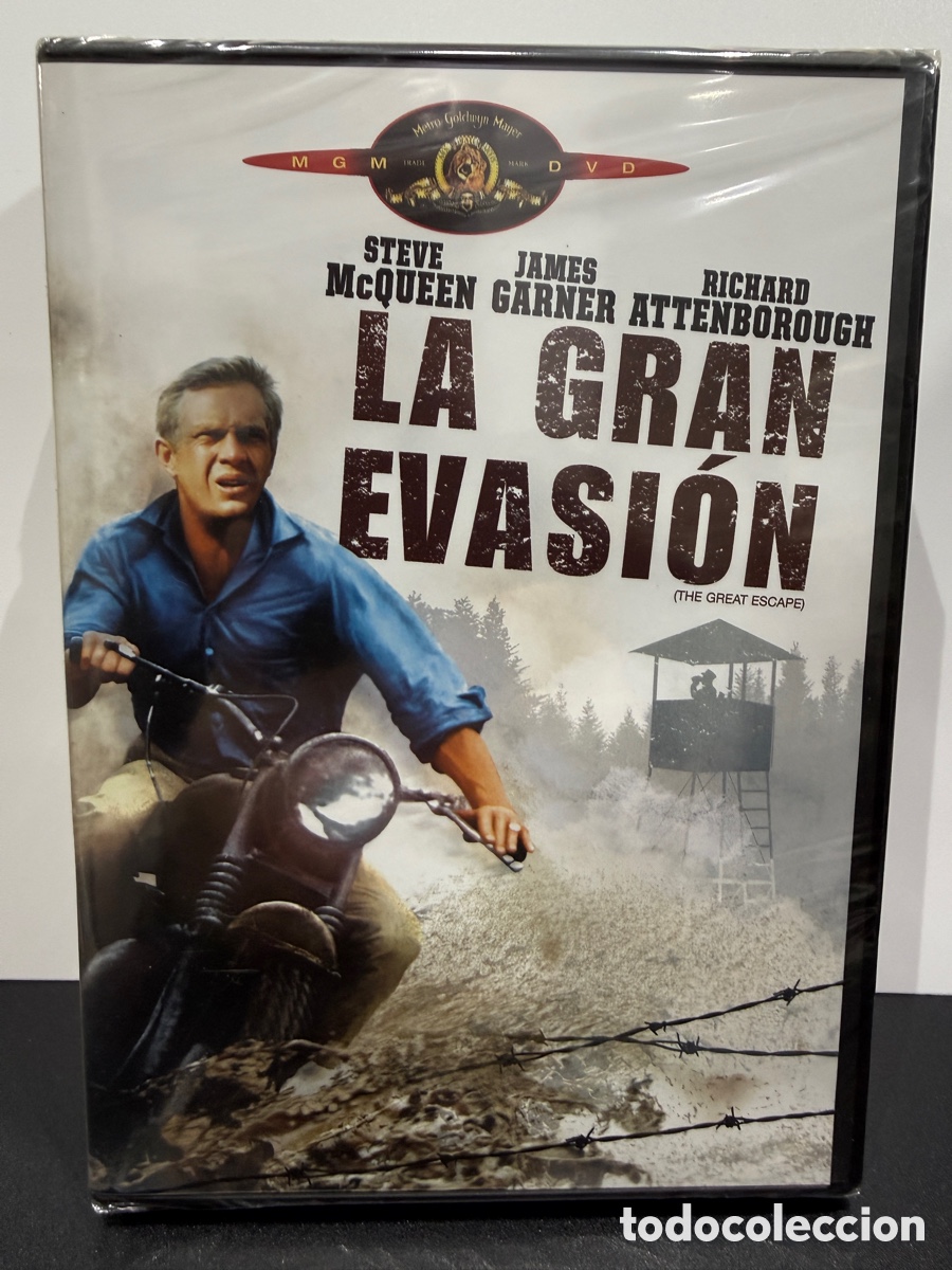Cin&eacute;ma: La Gran Evasi&oacute;n (DVD) Steve McQueen *Precintado*