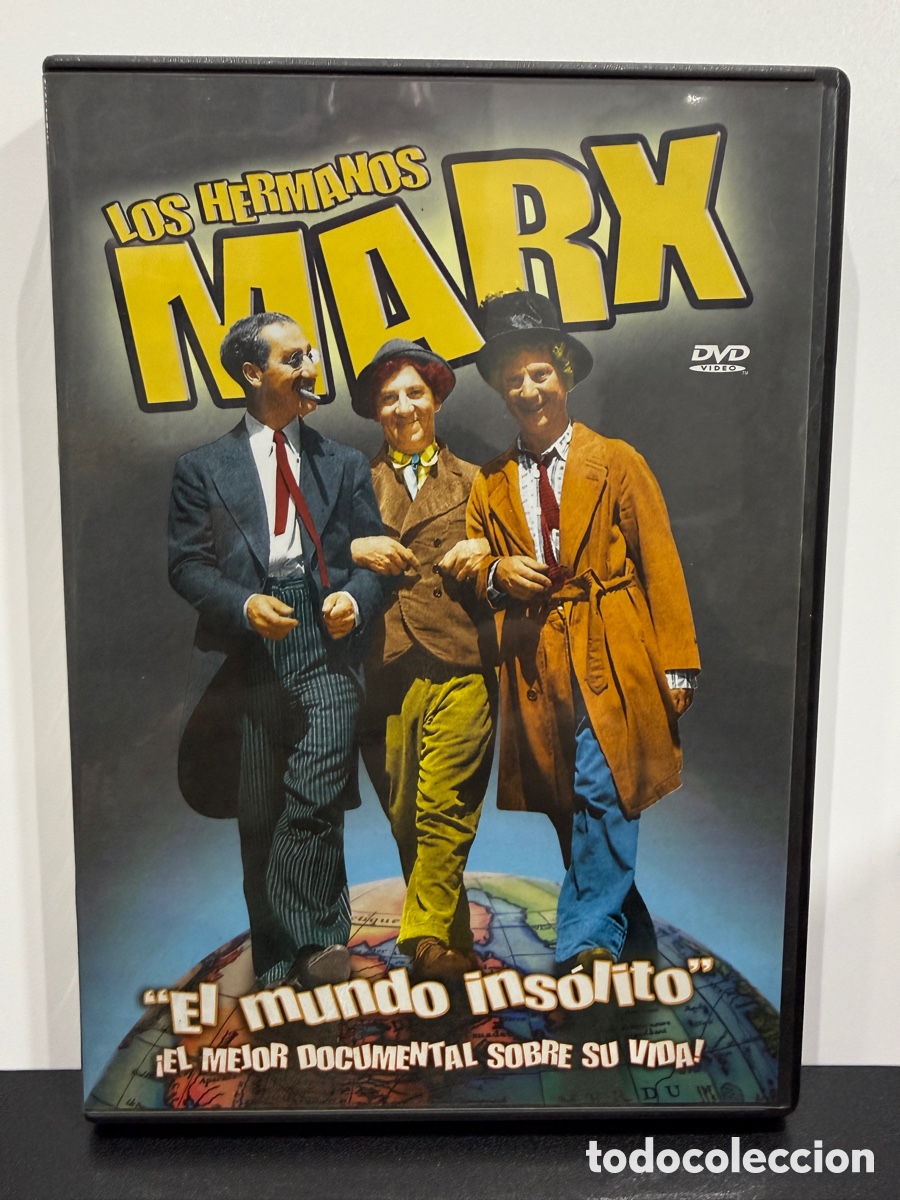 Cine: Los Hermanos Marx: El Mundo Ins&oacute;lito (DVD)
